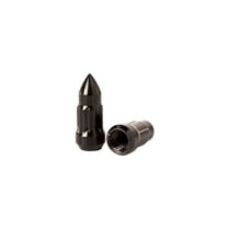 Rugged Ridge by RealTruck Wheel Lug Nut | 23 Piece, 1/2x20, Bullet Style, Black | 16715.25
