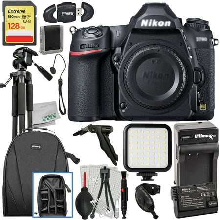 Ultimaxx Deluxe Nikon D780 DSLR Camera Bundle (Body Only) - Includes: 128GB Extreme SDXC, Water-Resistant Backpack, Replacement Battery & Much More (24pc Bundle)