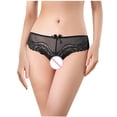 thumbnail image 6 of HUPOM Panties Girls Panties Briefs Leisure Tie Seamless Waistband Black XL, 6 of 6