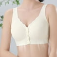 thumbnail image 7 of HongQid Front Closure Bra Women's Bra Seamless Stretch Wireless Lightly Lined Comfort Bra, 7 of 7