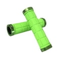 thumbnail image 2 of pitrice 1 Pair Bicycle Double Lock MTB Bike Handlebars Hand Cover Anti-slip Green, 2 of 9