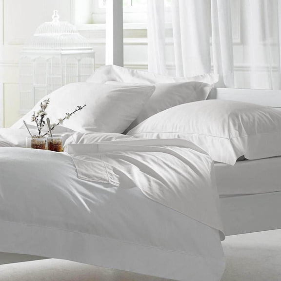 Ensemble de draps Johnson Home 400 TC - Draps 100 % coton