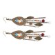 thumbnail image 3 of Pendientes de borla con colgante vintage, colgante de hoja, pendientes de joyería de estilo nacional para mujer, 3 of 5