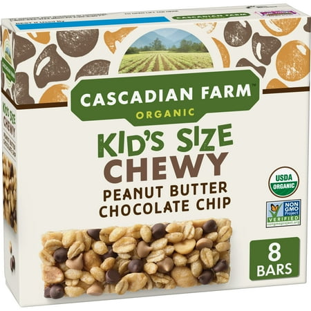 - Cascadian Farm Organic Peanut Butter Chocolate Chip Granola Bar 6.24oz