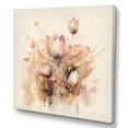 thumbnail image 2 of Designart "Pink And Cream Flowers Bouquet Elegance" Floral Bouquet Wall Decor, 2 of 5
