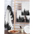 thumbnail image 2 of Black Mist Forest Kitchen Dish Towels for Drying Dishes Set of 3, Retro Country Watercolor Tree Scenery Waffle Weave Microfiber Hand Tea Bathroom Towels Quick Dry & Absorbent Towel 15.7x23.6, 2 of 7