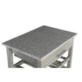 thumbnail image 2 of Randall Grey Kitchen Island With Granite Top, 2 of 7
