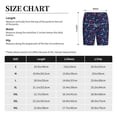thumbnail image 3 of Picia sharks turtles Pattern Pajama Shorts for Men, Men's Pajama Bottoms, Sleepwear,Short Pajama Pants-Large, 3 of 6
