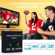 FLPOWER F73 HDMI 2.0 Bi-Direction Switch Cable Splitter