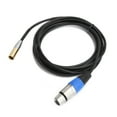 thumbnail image 1 of Mini XLR 3 Pin Male to 3 Pin Female Audio Cable for Camera, Connector for , , Ideal for BMPCC 4K/6K Professional Video Cameras, Shielding Layer, Plug and Play, 1 of 7