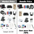 thumbnail image 4 of Switch OLED Accessories Bundle Kit with Carrying Case, 25 in 1 Back to School  Nintendo Switch Gift Box for All Age, 4 of 8