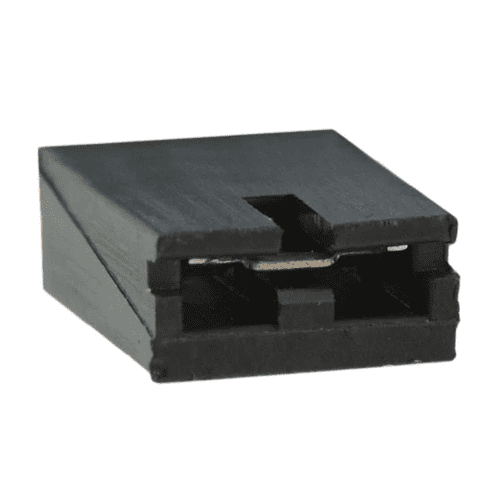 Pack of 35 382811-8 Connector 2 (1 x 2) Position Shunt Black Open Top 0.100 (2.54mm) Gold : RoHS