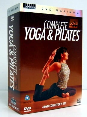 Complete Yoga & Pilates 4 DVD Video Training Workout Set by Topics Entertainment