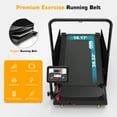 Thread Mill Machine With Side Rails HAPYCITY, Dog Treadmill, 265LB Capacity, Indoor Pet Exercise Machine ...