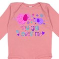 thumbnail image 4 of Inktastic My Gigi Loves Me Cute Elephants Boys or Girls Long Sleeve Baby Bodysuit, 4 of 5