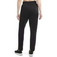 thumbnail image 4 of Danskin Women's Athletic Retro Jogger Sweatpants - Black Salt - X-Large, 4 of 4