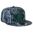 thumbnail image 3 of Men's New Era Black New York Jets Shibori 59FIFTY Fitted Hat, 3 of 6