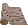 thumbnail image 6 of Custom Size Skid Resistant Backing Rug Runner Stripes Design Cut to Size Roll Runner Rug By Feet Customize in USA Facility, 6 of 8