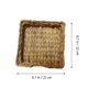 thumbnail image 2 of 1pc Agua Hyacinth Basket Mano Hecho A Mano Cesta de Almacenamiento Tejido Organizador de escritorio, 2 of 7