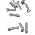 thumbnail image 4 of 10pcs Removable Fix A Zipper Zip Slider Repair Kit Stopper Zip Slider for Replacement Silver, 4 of 9