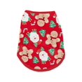 thumbnail image 2 of Christmas Family Pajamas Matching Set Santa Claus Print Long Sleeve Tops and Pants Loungewear Soft Sleepwear, 2 of 4