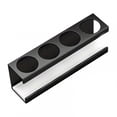 thumbnail image 4 of Soporte para cepillo de dientes eléctrico con 4 ranuras, organizador de cepillado dental para montaje en pared Negro, 4 of 8