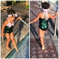 thumbnail image 4 of Toddler Girl Mermaid Swimwear with Matching Bow, 4 of 8
