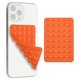 thumbnail image 1 of Uxcell 2 Paquete de Funda de Teléfono con Ventosa, Soporte de Succión para la Parte Posterior del Teléfono, Soporte de Montaje de Silicona de Doble Cara con Fuerte Sujeción para Videos, Naranja, 1 of 7