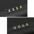 thumbnail image 5 of EOEMY 925 Sterling Silver Twelve Constellations 24G Nose Bone Ring Piercing Stud-2 Pieces-B - Taurus-Silver, 5 of 9