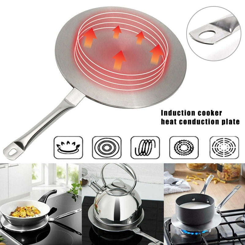 Induction Hob Converter Heat Diffuser Disc Adapter Plate Saucepan Pot Tool  New - Walmart.com