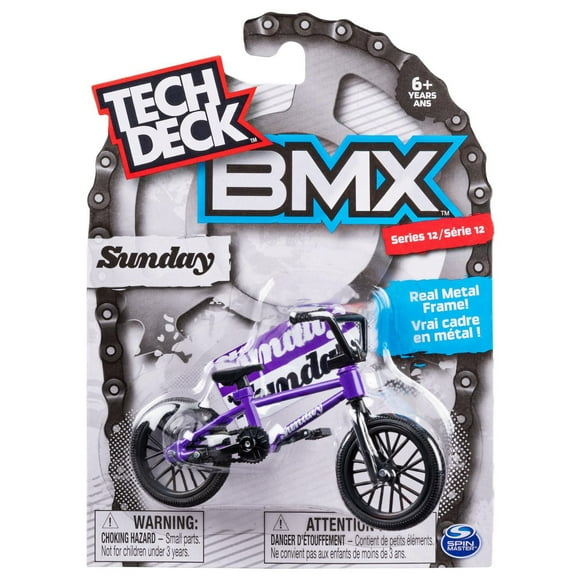 Tech Deck - BMX Finger Bike - Sunday - Purple/Black - Series 13