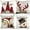 Multicolor, variant on Christmas Decorative Pillow Covers 18x18 Inch Set of 4, Gnomes Santa Claus Deer Snowman Winter Holiday Farmhouse Cushion Cases Xmas Decoration for Home GA313-18