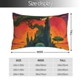 thumbnail image 2 of Salouo Abstract Tree Castle Pattern Pillow Cases,1PC Pillow Covers with Envelope Closure Decorative Pillow Case for Bed Couch,Pillows Not Included-14"x20", 2 of 6
