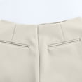 thumbnail image 5 of Gsakboxl Skirts for Women Zipper A Line Skort Asymmetric Hem Fashion Casual Business Office Mini Skirt Shorts for Ladies L, 5 of 5