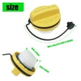 thumbnail image 4 of ZZ GT337 Gas Cap Fuel Tank Cover Gas Filler Cap with Tether Compatible with  Chevrolet Compatible with Impala Compatible with Equinox Compatible with Buick Compatible with Cadillac 23373281, 4 of 7
