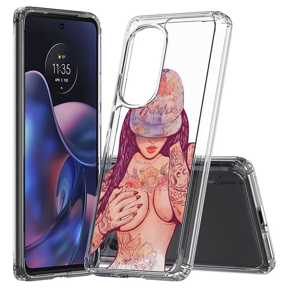 AquaFlex Designed For Moto Edge 5G 2022 Case Transparent Clear