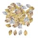 thumbnail image 1 of 100x abalorios de hojas , hojas de , decoración de ropa, artículos para la cabeza, colgantes, para hacer joyas DIY, pendientes,, 1 of 9