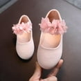 thumbnail image 4 of Girls Shining Flowers Princess Shoes Party Wedding Summer Dress Shoes, 4 of 8