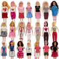thumbnail image 1 of 21 piezas de ropa para muñecas Barbie de 30 cm, ropa de princesa, vestidos para muñecas (aleatorio), 1 of 5