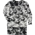 thumbnail image 1 of Sonia Rykiel Vestido de vaina con estampado de palmeras para mujer, negro, 40, 1 of 2
