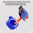 thumbnail image 6 of Bxaolu 4 in 1 Cup Lid Gap Cleaning Brush Set 2 Pcs - Multifunctional Bottle Cleaning Brush Tools for Home Kitchen and Travel Cleaning | Portable Silicone Cup Lid Cleaner, Blue, 6 of 9