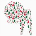 thumbnail image 5 of TOWED22 Girls Boys Christmas Pajamas Xmas Graphic Pjs Toddler 2 Piece Sleepwear Kids Holiday Clothes Set, 5 of 9