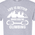 thumbnail image 4 of Inktastic Rock Climbing Mountains T-Shirt, 4 of 5