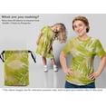 thumbnail image 6 of oneOone Cotton Jersey Lime Green Fabric Tie Dye Craft Projects Decor Fabric Printed By The Yard 58 Inch Wide, 6 of 6