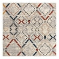 thumbnail image 2 of Unique Loom Tucson Collection Area Rug - Pima (8' Square Multi/Black), 2 of 6