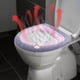 thumbnail image 3 of Cojín para asiento de inodoro, funda de inodoro gruesa, cojín de punto para inodoro, funda de inodoro lavable para el hogar, funda de asiento de inodoro cálida para invierno, cojín para asiento de tap, 3 of 4