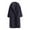 Navy, variant on Herrnalise Jackets For Women Fall And Winter Solid Color Loose Cardigan Artificial Teddy Long Sleeve Thickened Warm Long Coat Shackets For Women 2024 fall Navy,L