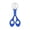 Blue, variant on YIGOUMY - 5.5" Insect Catcher Scissors, Safe Bug Pickup Tool, Non-Toxic Tweezers for Backyard Exploration, Nature Study (Blue)