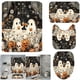 thumbnail image 4 of Cortina Ducha Dibujos Animados Lindo Fantasma Halloween Con Ganchos Baño Espeluznante, 4 of 9
