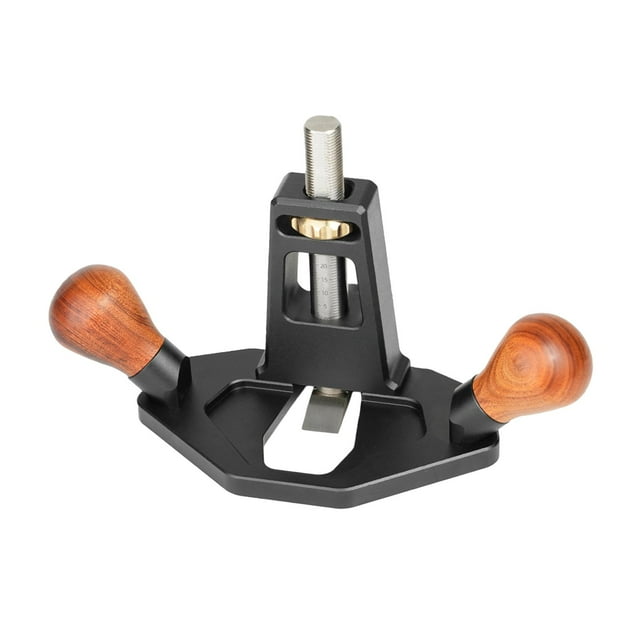 Cepilladora de madera, cepilladora de borde de piso plano, minicepilladora de carpintería ajustable portátil para pulido de superficies, alisado, reco shamjiam Cepilladora de carpintería